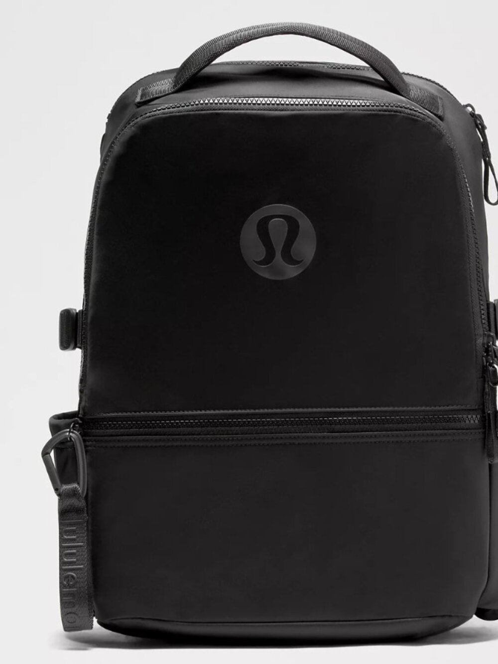 Lululemon Athletica Black Nylon New Crew Backpack 22L (Previous version)